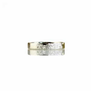 Actual Dog Nose Print Ring Engraved From Photograph, Sterling Silver, Vermeil Gold, Rose Gold Ring for Pet Lover, Personalized Pet Memorial Ring Gift for Pet Parent [R4] (Single 4mm Ring)
