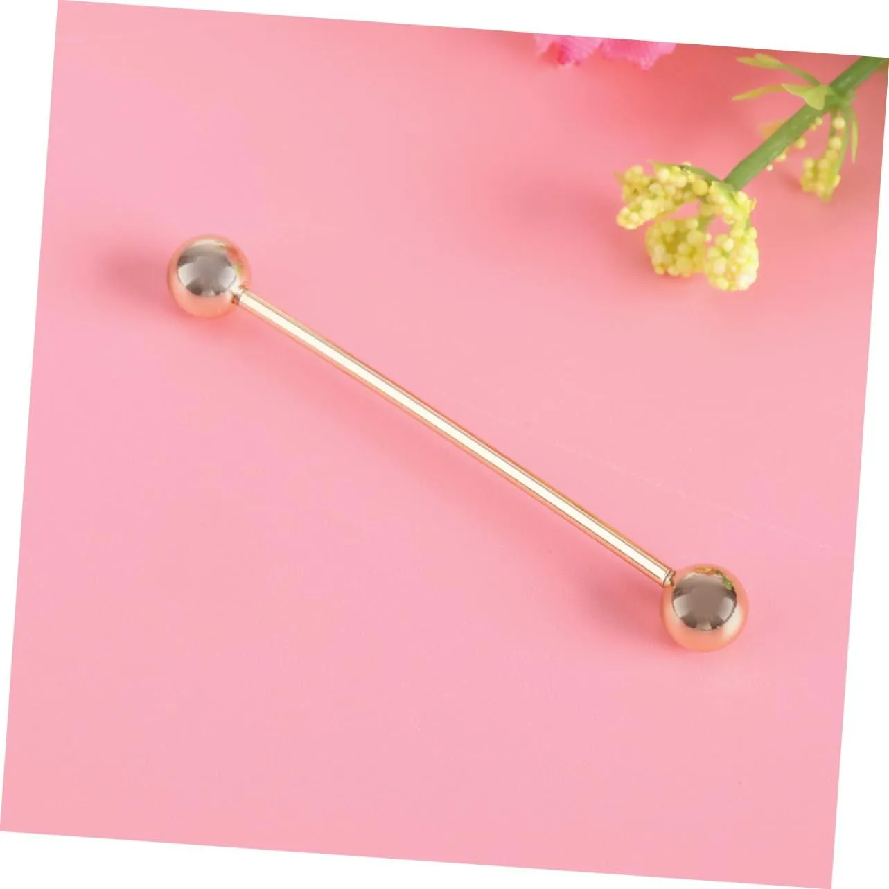 BESTYASH Ear Bone Earring Stainless Rings for Women Fashion Piercing Earring Barbell Cartilage Earring Cartilage