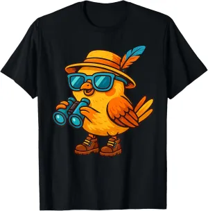 Bird Nerd Bird Watching Birding Bird Lover Watcher Men women T-Shirt