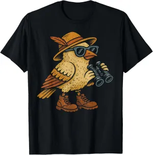 Bird Nerd Bird Watching Birding Bird Lover Watcher Men women T-Shirt