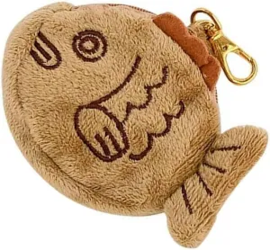 Brown Cute Plush Coin Purse Keychain, Mini Wrist Purse Bag, Japanese Creative Adjustable Soft Coin Pendant With Zipper Plush Pouch for Girl Women's Coin Purses and Pouches Accessories