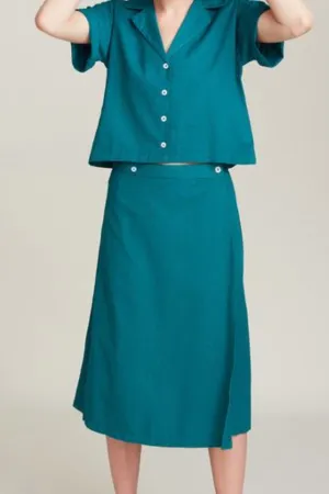 Cebu Emerald Green Skirt Suite13