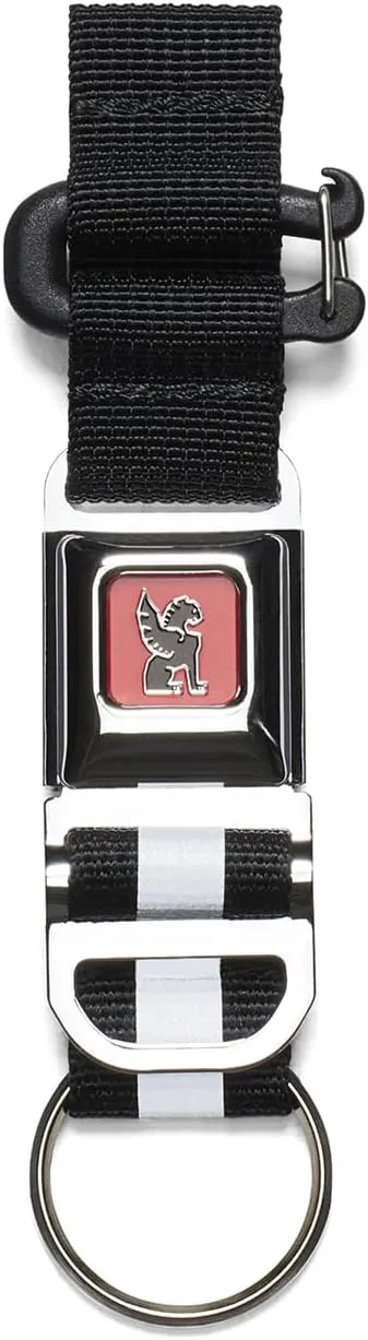 Chrome Industries Mini Buckle Keychain  Quick-Release Seatbelt Closure Keyholder