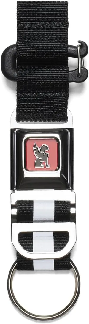 Chrome Industries Mini Buckle Keychain  Quick-Release Seatbelt Closure Keyholder