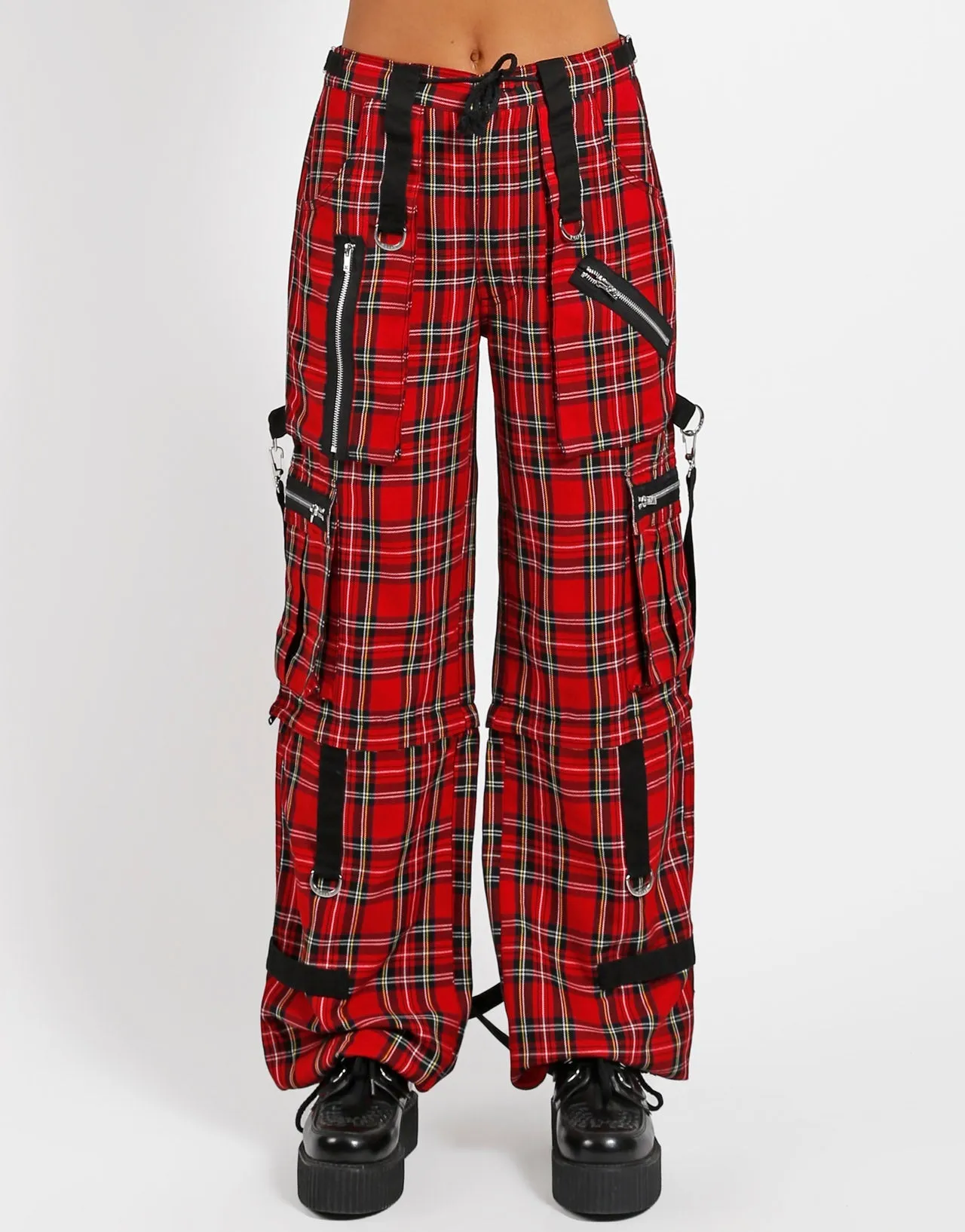 CLASH PANT RED PLAID