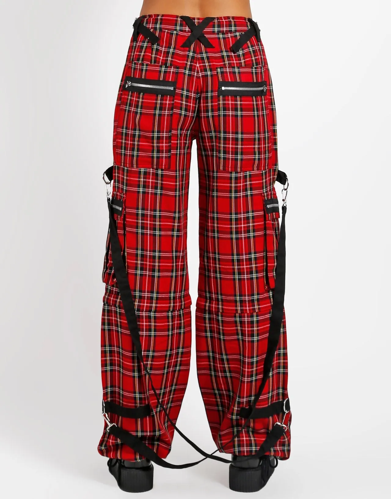 CLASH PANT RED PLAID