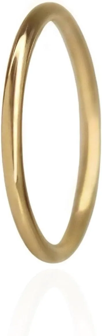 Clicker Hoop Earring  Hypoallergenic Medium Hoop for Women  Water & Tarnish Resistant Jewelry
