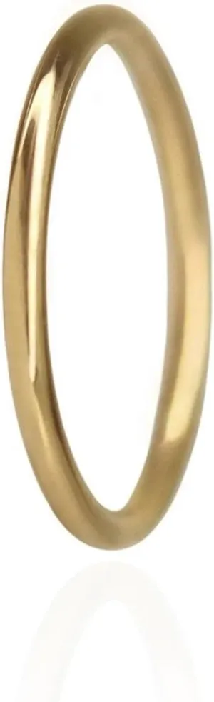 Clicker Hoop Earring  Hypoallergenic Medium Hoop for Women  Water & Tarnish Resistant Jewelry
