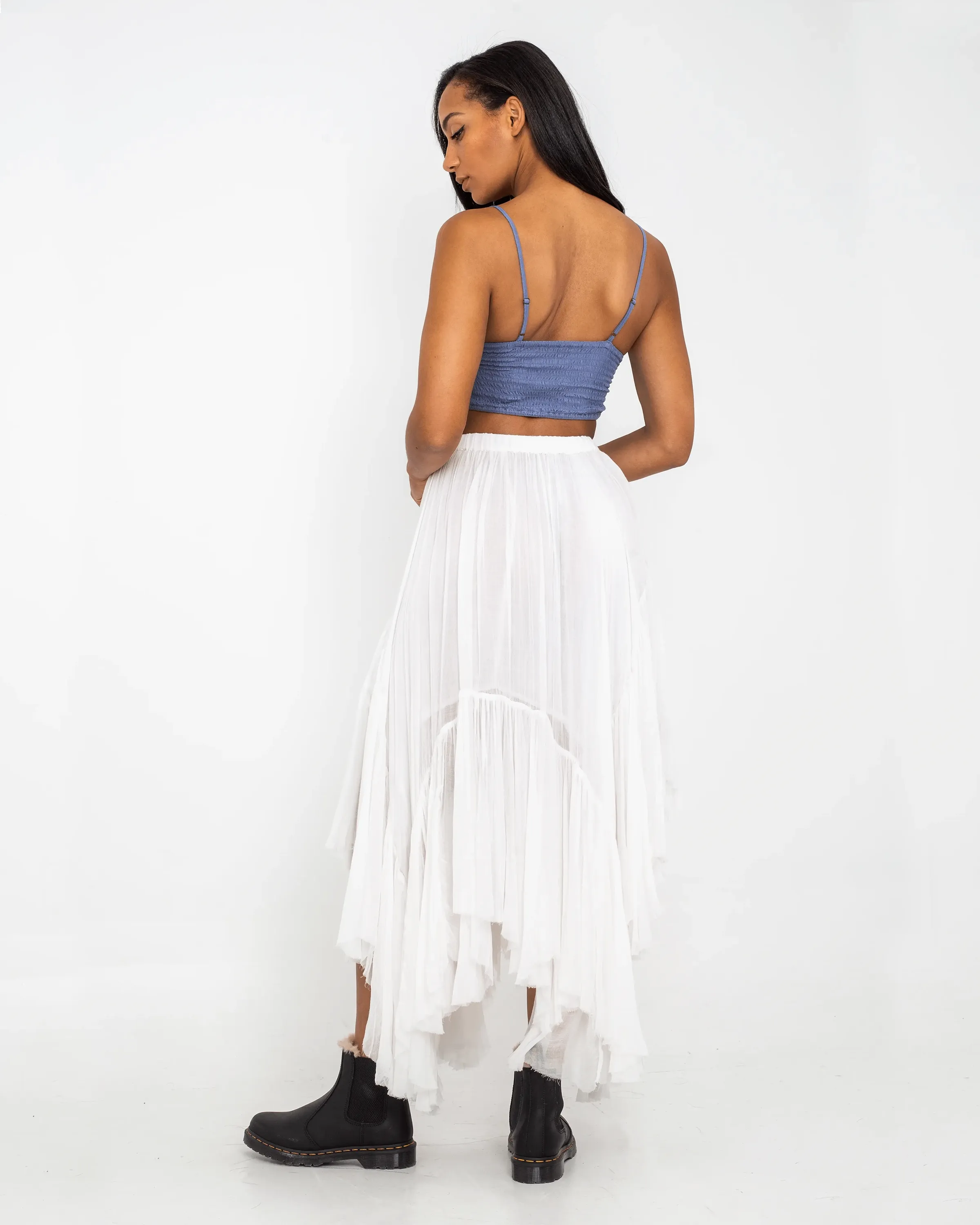 Clover Skirt in White