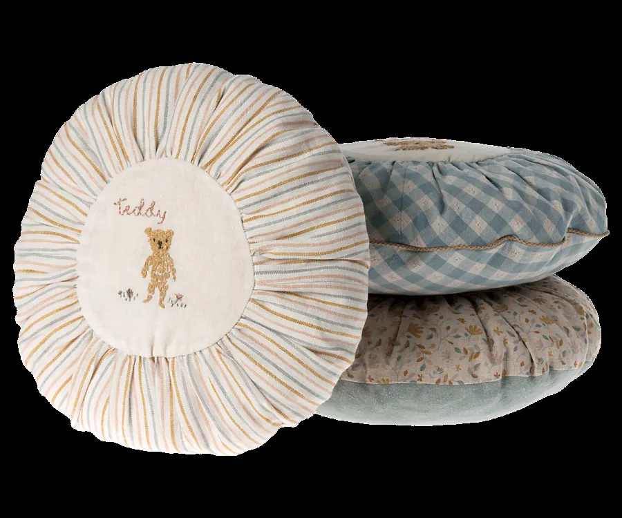 Cushion, Small - Striped Teddy