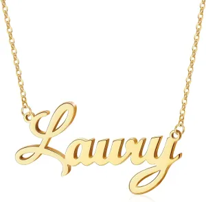 DayOfShe Custom Name Necklace for Women Gifts, 18K Gold Plated Layered Names Necklace Personalized Gifts for Birthday