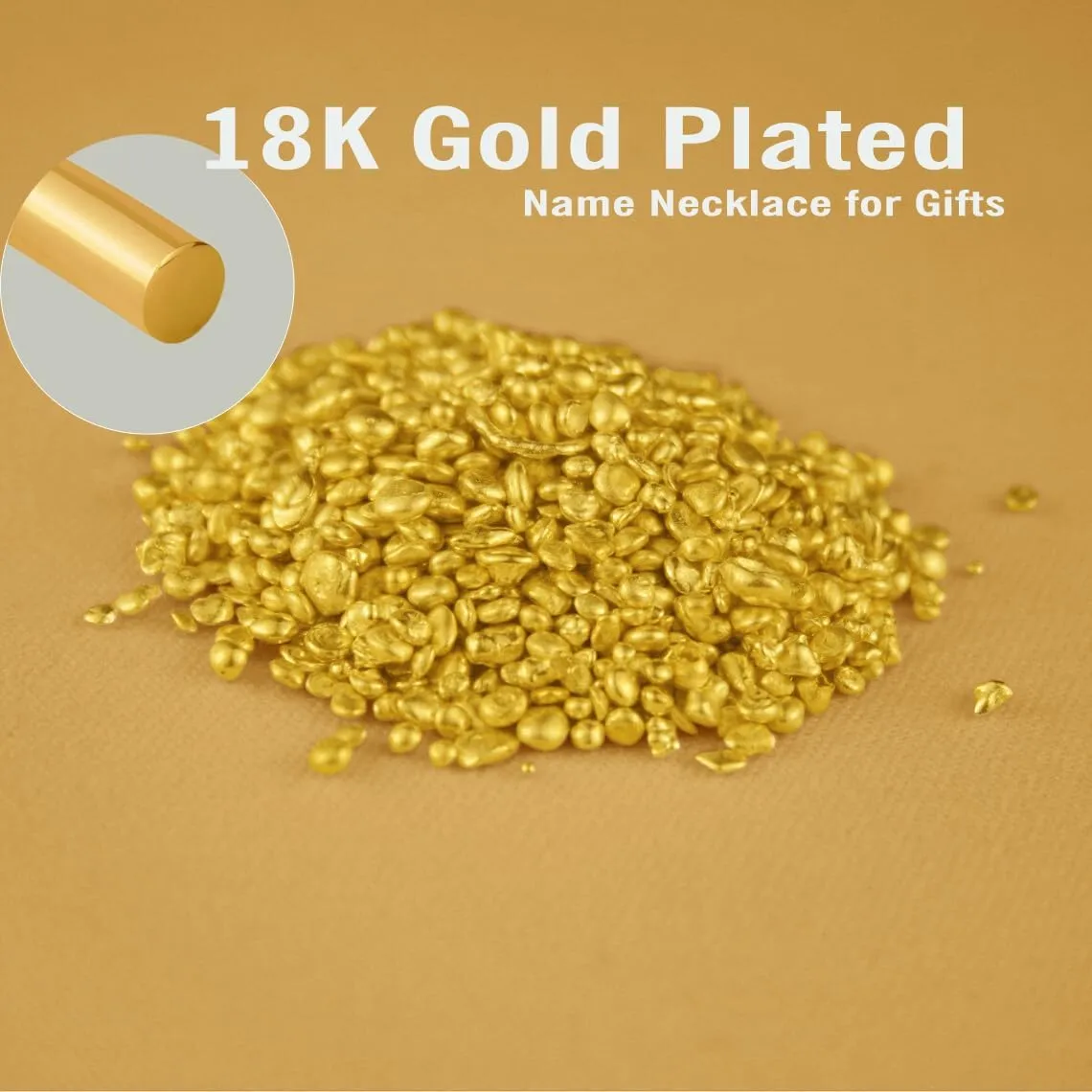 DayOfShe Custom Name Necklace for Women Gifts, 18K Gold Plated Layered Names Necklace Personalized Gifts for Birthday
