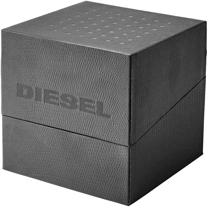 Diesel Mr. Daddy 2.0 Men's Watch with Oversized Chronograph Watch Dial and Stainless Steel, Silicone or Leather Band