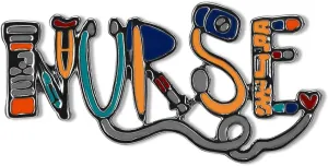 Dr's gift Medical Letter Pins Science Enamel Pin Medical Tools Brooch Lapel Bag Badge Word Design Gift Decoration for Nurse Doctors Med Students