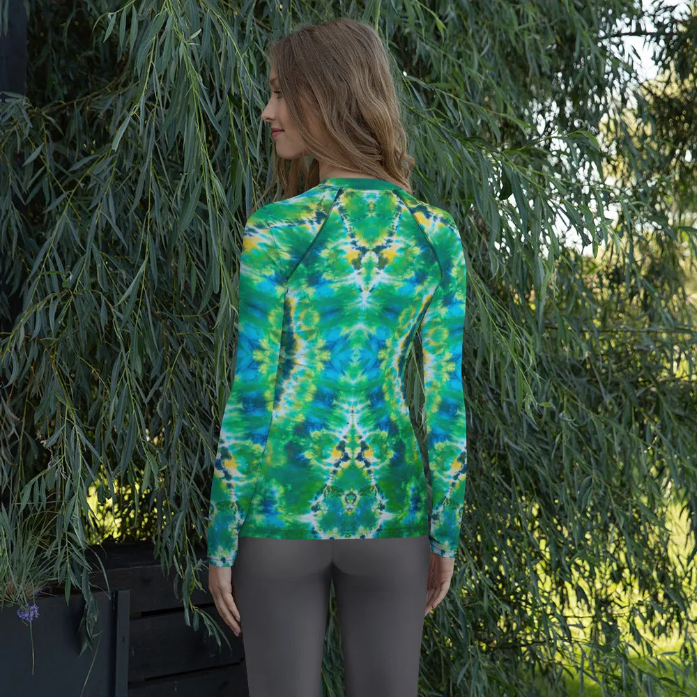 Emerald Isles' Women's Rash Guard