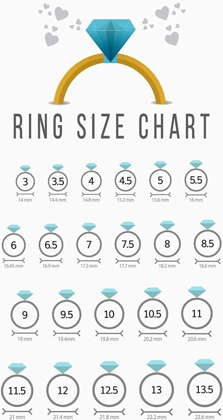 Fashion 10K 14K 18K Gold Finger Engagement Wedding Couple Rings Personalized Ring Customized Ring Jewelry Gift for Mum,Girlfriend,Wife,Friend