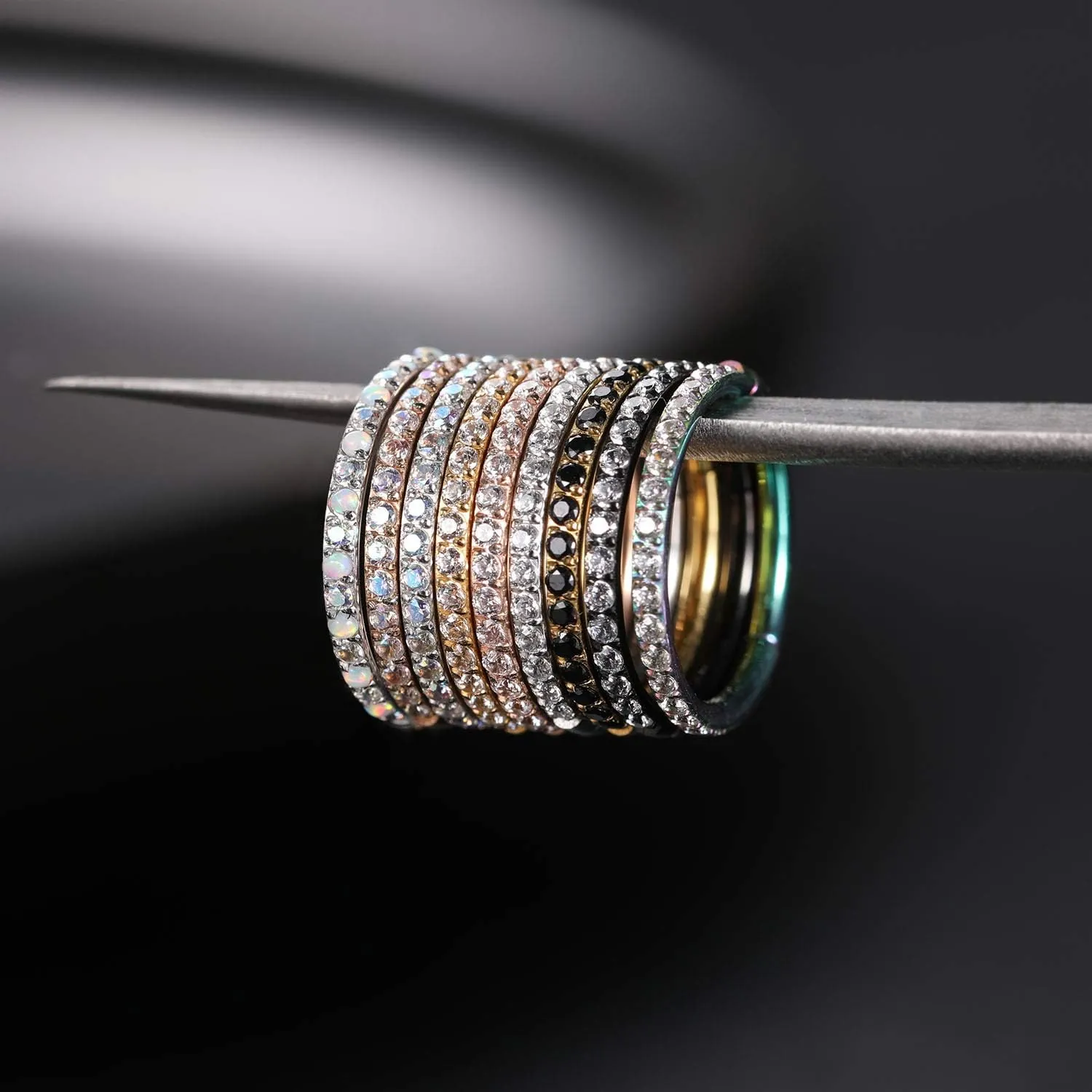 GAGABODY Conch Piercing Jewelry 20g 18g 16g 14g 12g Septum Jewelry Conch Hoop Daith Earrings Surgical Steel Clicker Hoop Piercing Rings Lip Rings with CZ Helix Rook Cartilage Piercing Jewelry