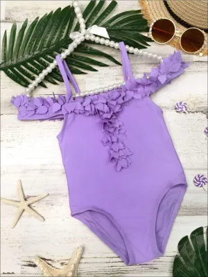 Girls Splash In the Sun One Piece Swimsuit