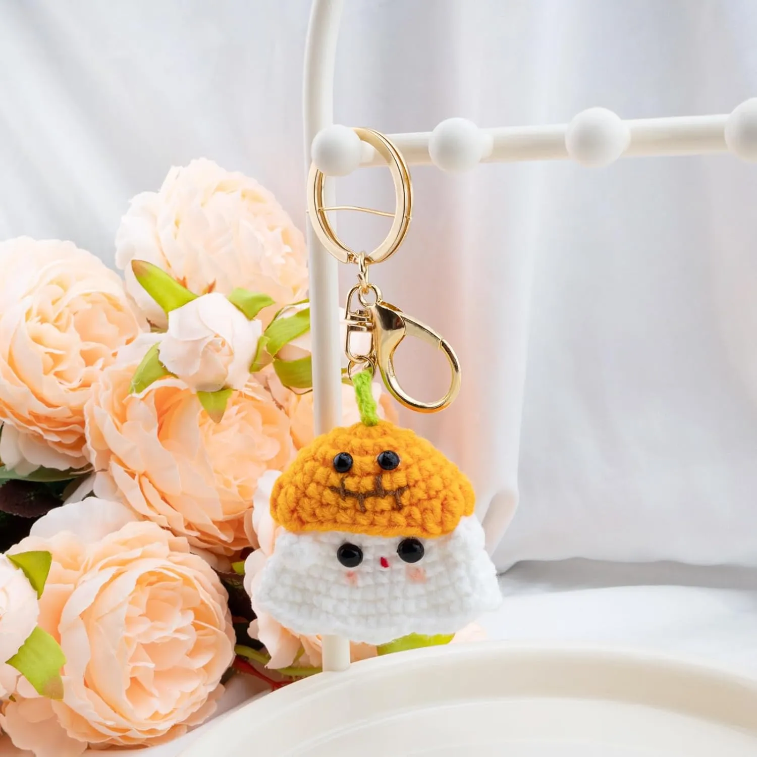 Halloween Keychain Gifts Halloween Charms Boo Basket Stuffers For Women