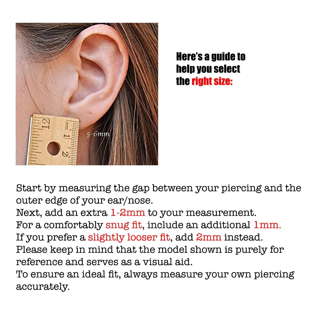 Hoop Earrings Cartilage Nose Septum Ear Helix Tragus Piercing Jewelry for Women Hypoallergenic with Balls Thin Tiny (6mm x 22 gauge / 3 Beads)
