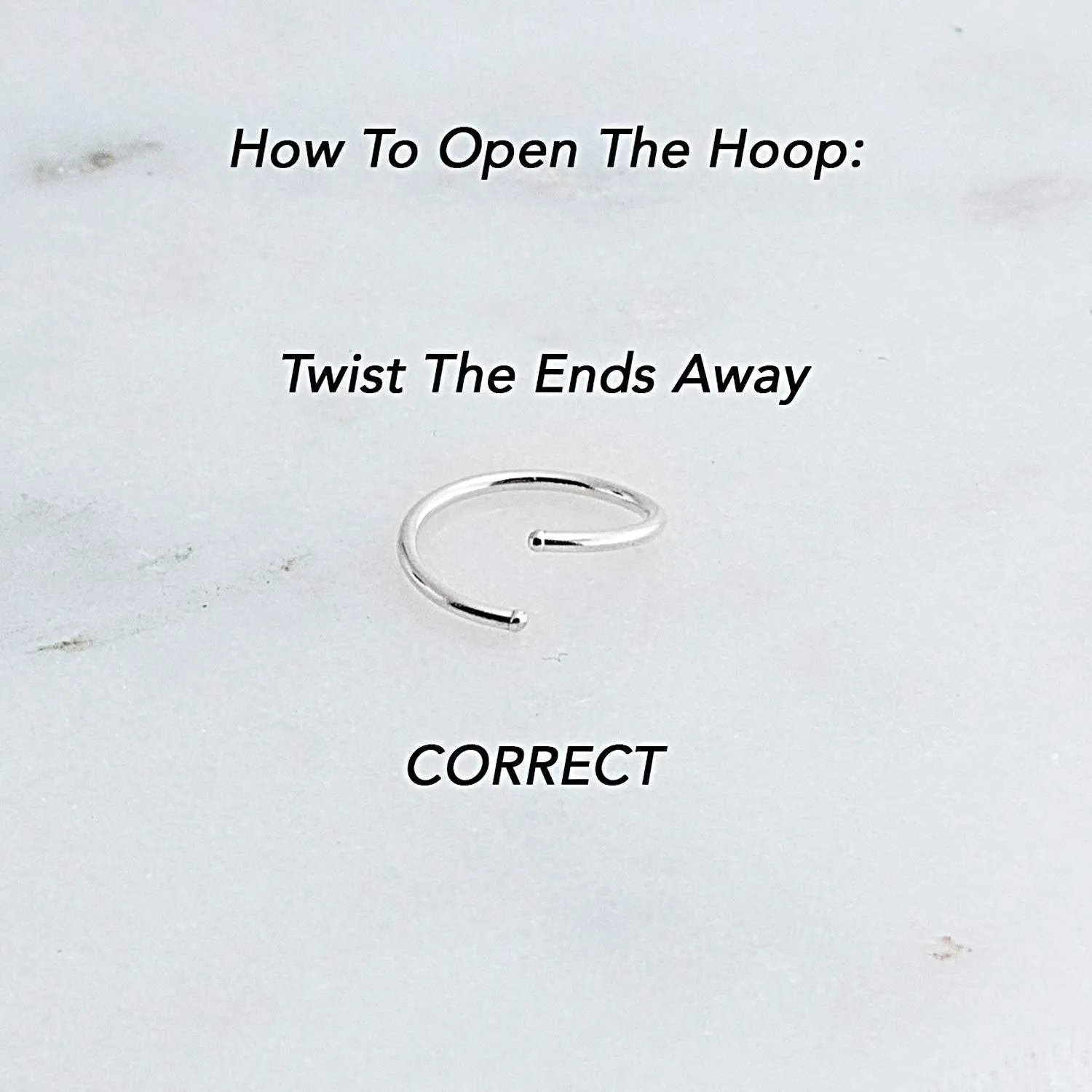 Hoop Earrings Cartilage Nose Septum Ear Helix Tragus Piercing Jewelry for Women Hypoallergenic with Balls Thin Tiny (6mm x 22 gauge / 3 Beads)