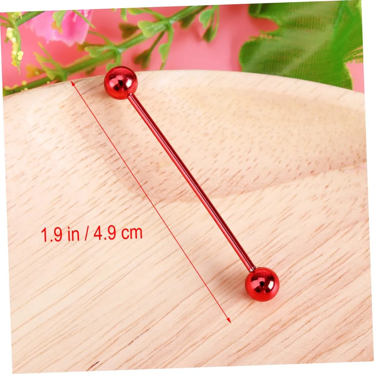 Industrial Barbell Earrings Earings for Women Industrial Piercing for Women Christmas Industrial Earring