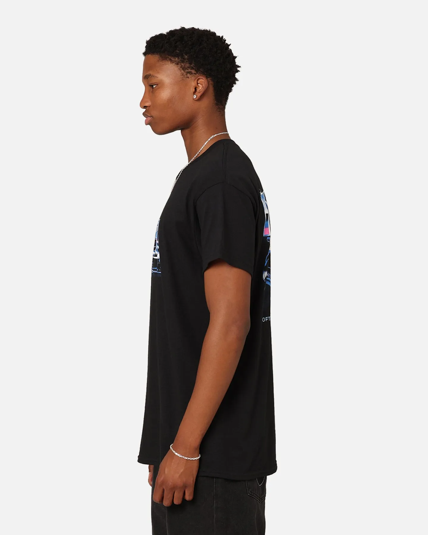 Key Street Air Brushed T-Shirt Black