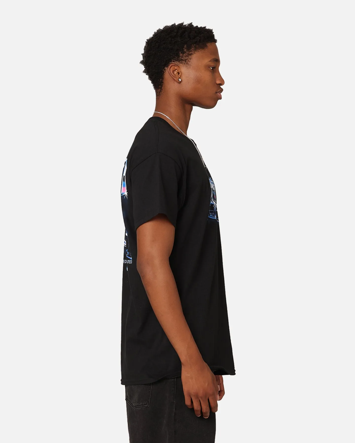 Key Street Air Brushed T-Shirt Black