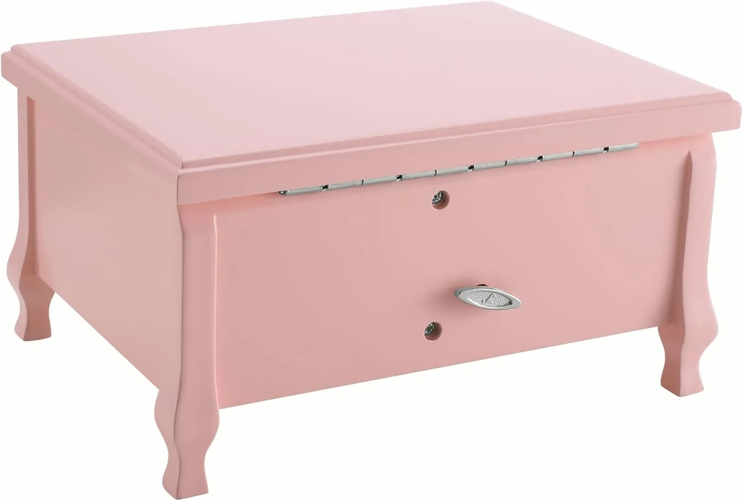 Large Footed Ballerina Musical Jewelry Box With Mirror and Lock For Girls-Pink Kid's Jewelry Storage Box,Children's Jewelry organizer Trinket Box for Holidays
