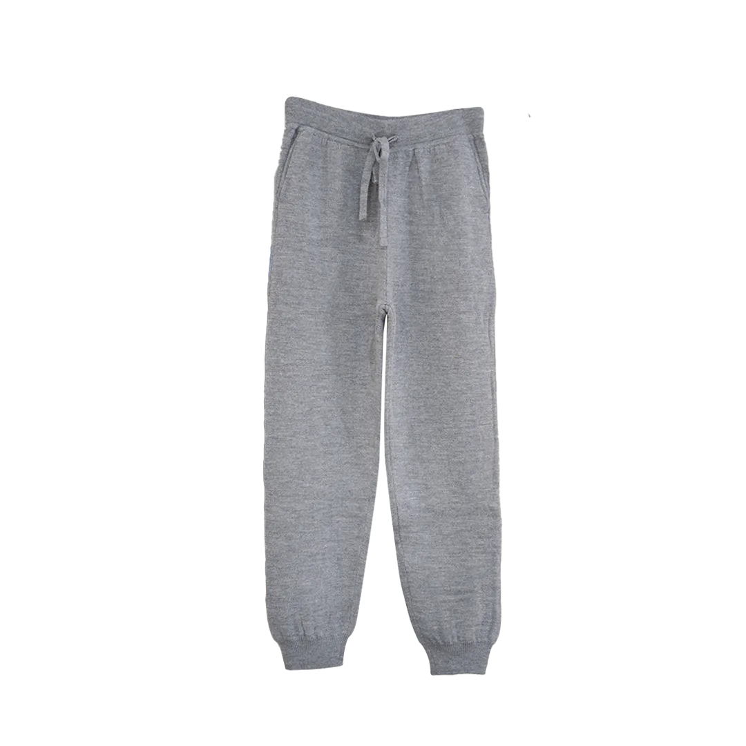 Leisure Wear - Knitted Cuffed Pants - Unisex