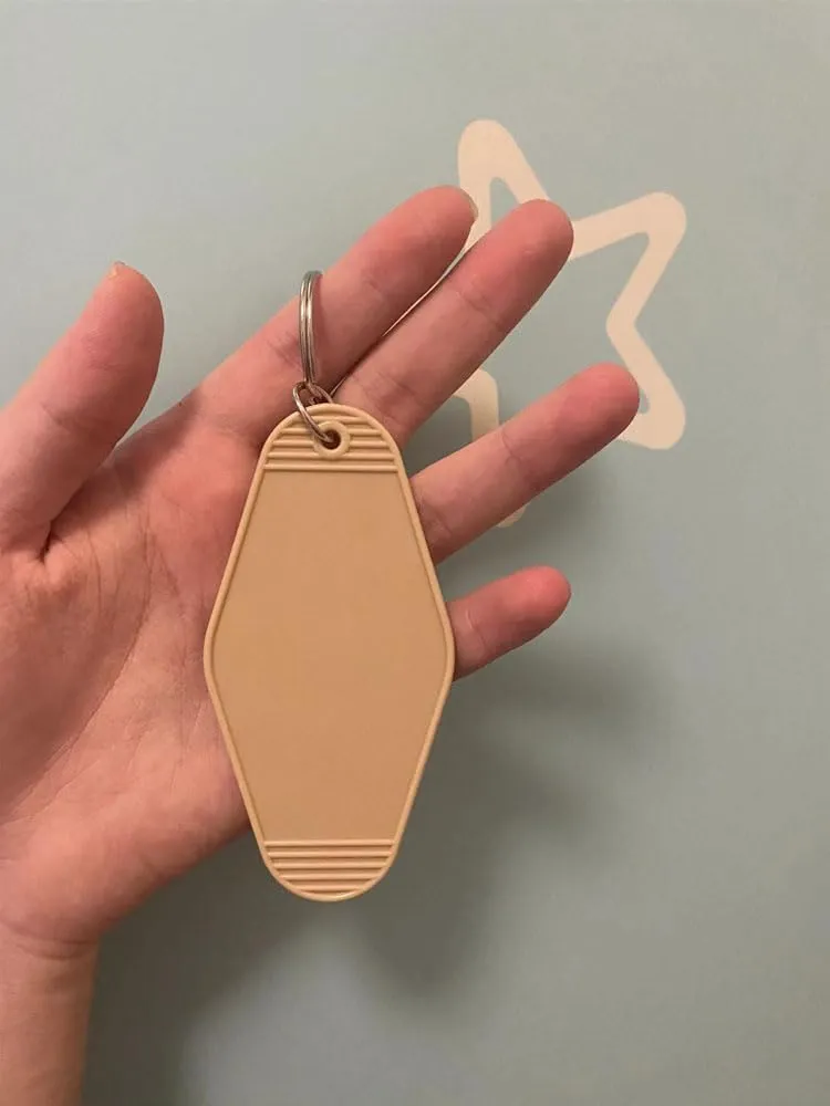 Lemua Hot Girls Hit Curbs Cute Motel Keychain for Teens - Funny Sixteen Gift