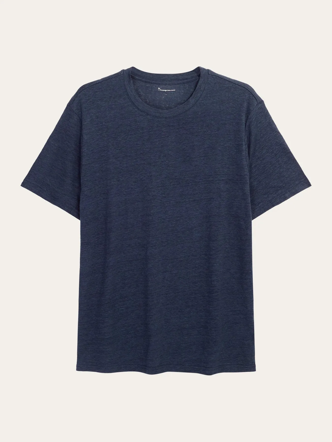 Linen T-shirt (Total Eclipse) - Knowledge Cotton Apparel