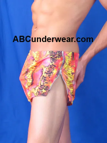 Men's Zip Off Short Large