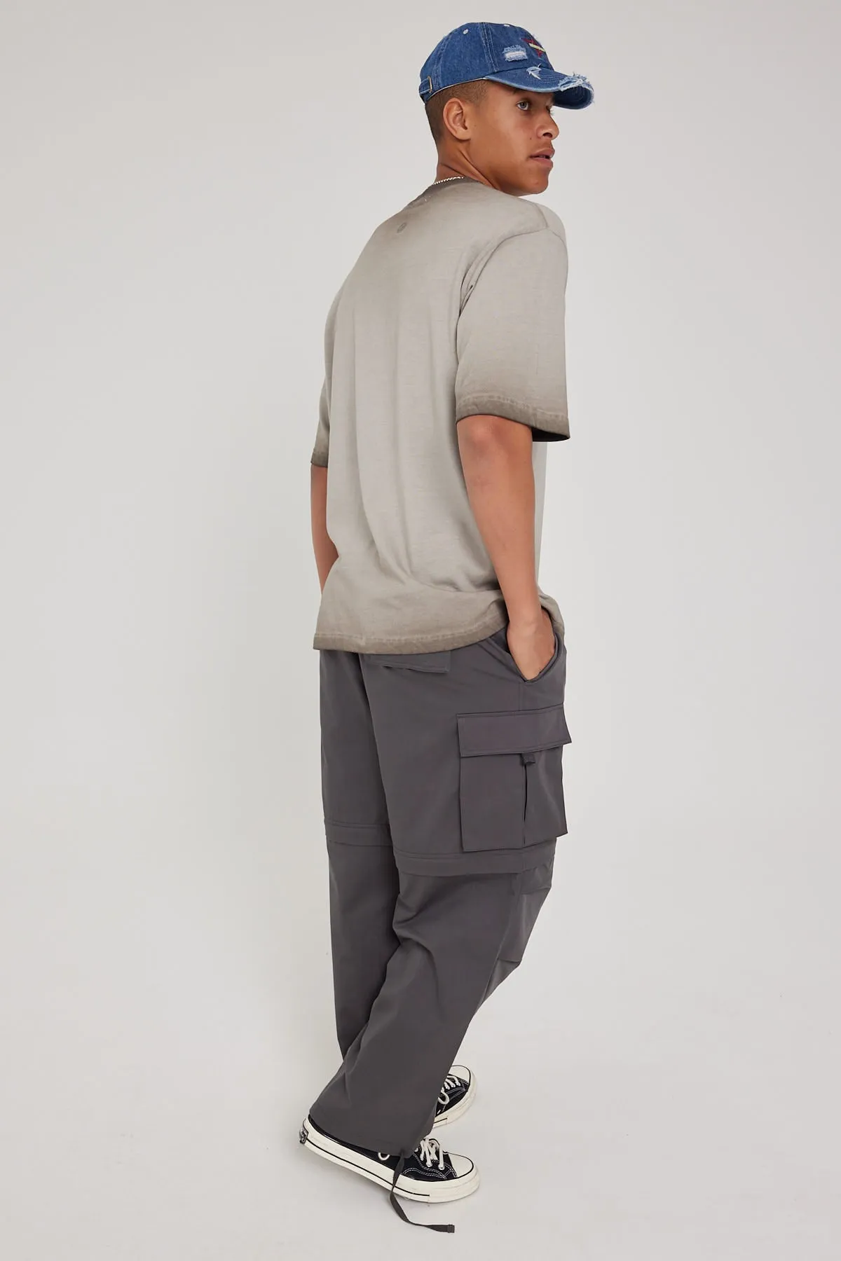 Neovision Zip Off Parachute Cargo Pant Charcoal