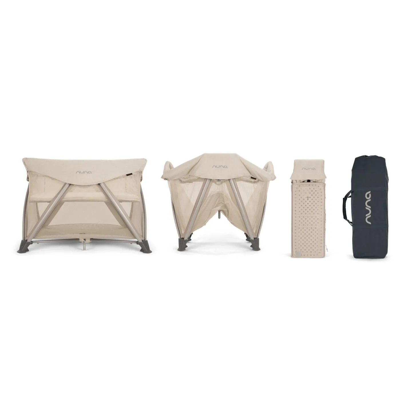 Nuna SENA Aire Playard with Zip-Off Bassinet   Changer