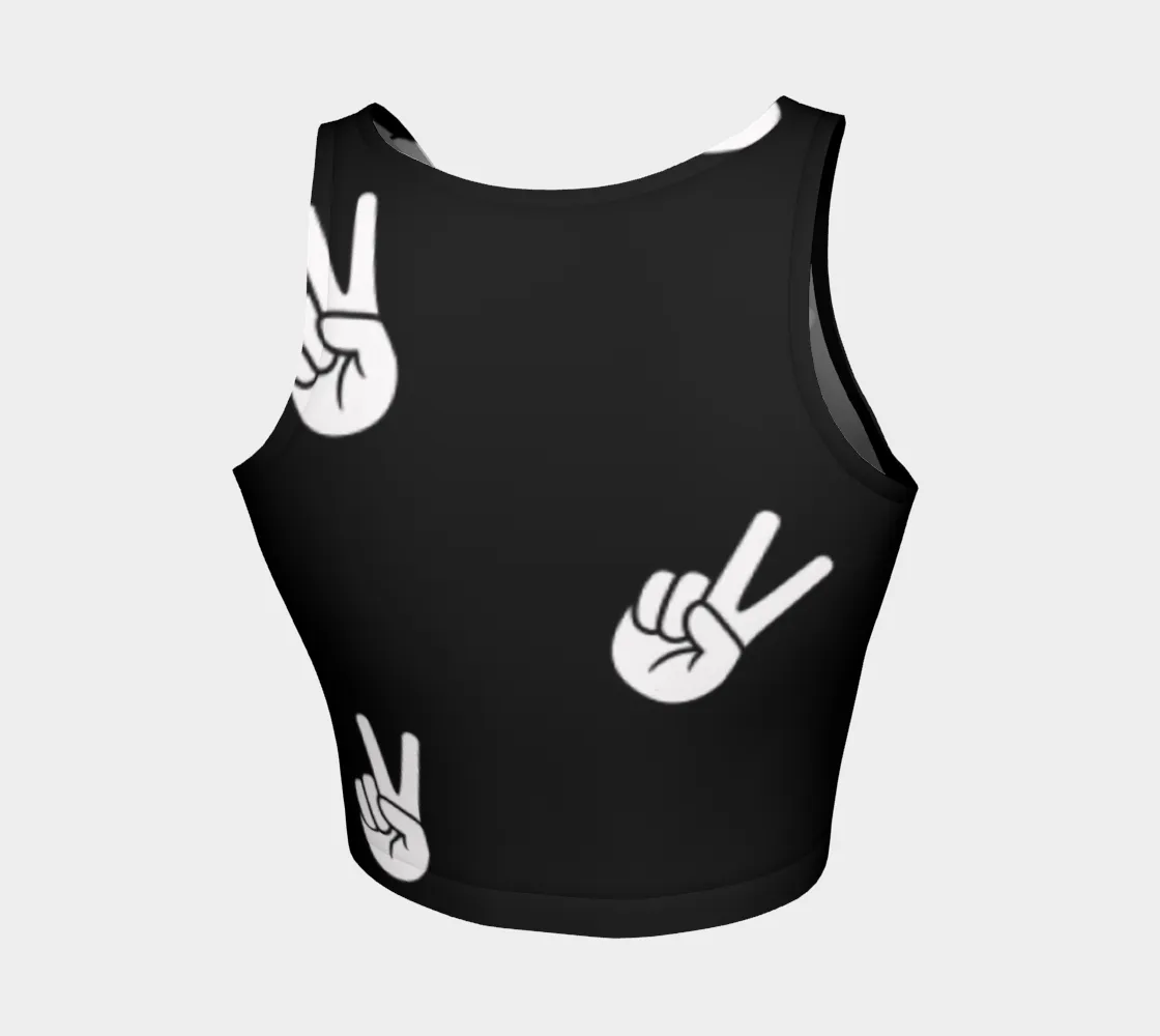 Peace Sign Crop Top