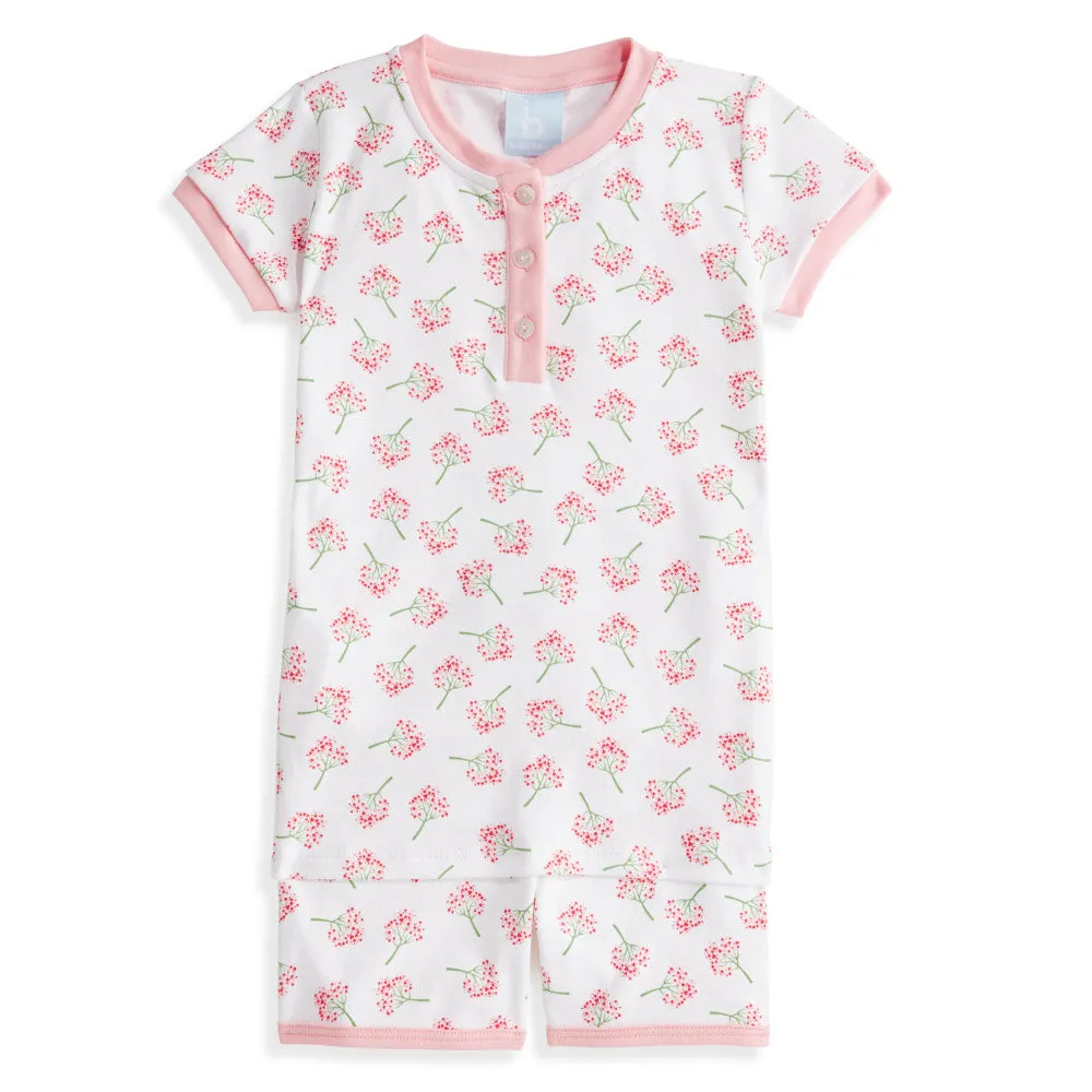 Printed Short Pima Jammies -- Heart Bouquet
