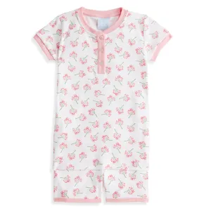 Printed Short Pima Jammies -- Heart Bouquet