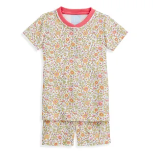 Printed Short Pima Jammies -- McPhee Floral