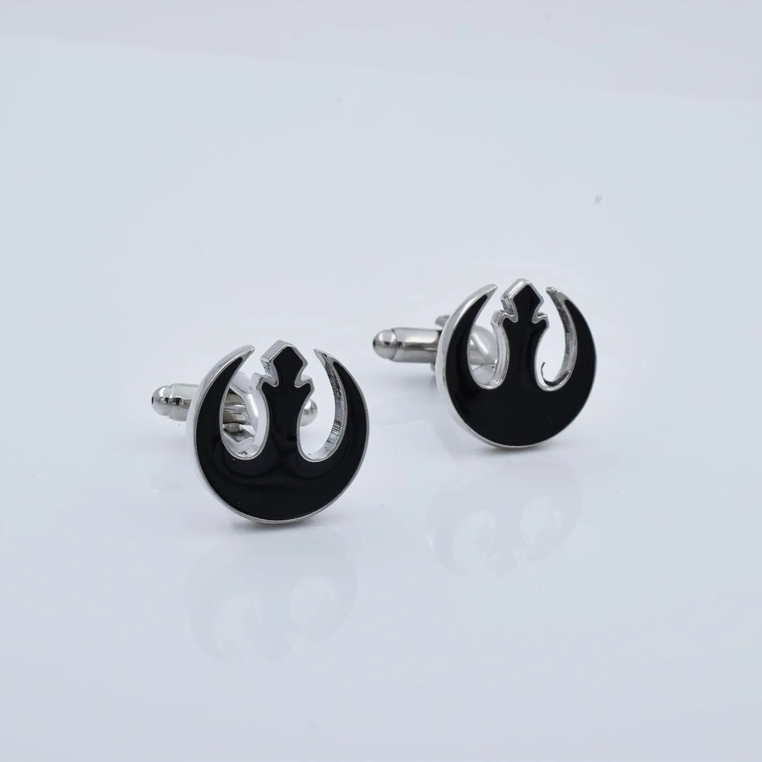 Rebel Alliance Symbol Cufflinks Movies Original Wars Cufflinks Alliance Starbird Cufflinks Quality Brass Cosplay Jewelry Cufflinks Gifts for Men