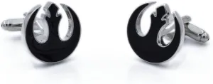 Rebel Alliance Symbol Cufflinks Movies Original Wars Cufflinks Alliance Starbird Cufflinks Quality Brass Cosplay Jewelry Cufflinks Gifts for Men