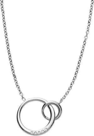 Skagen Women's Kariana Pebble & Gold-Tone Stainless Steel Pendant Necklace