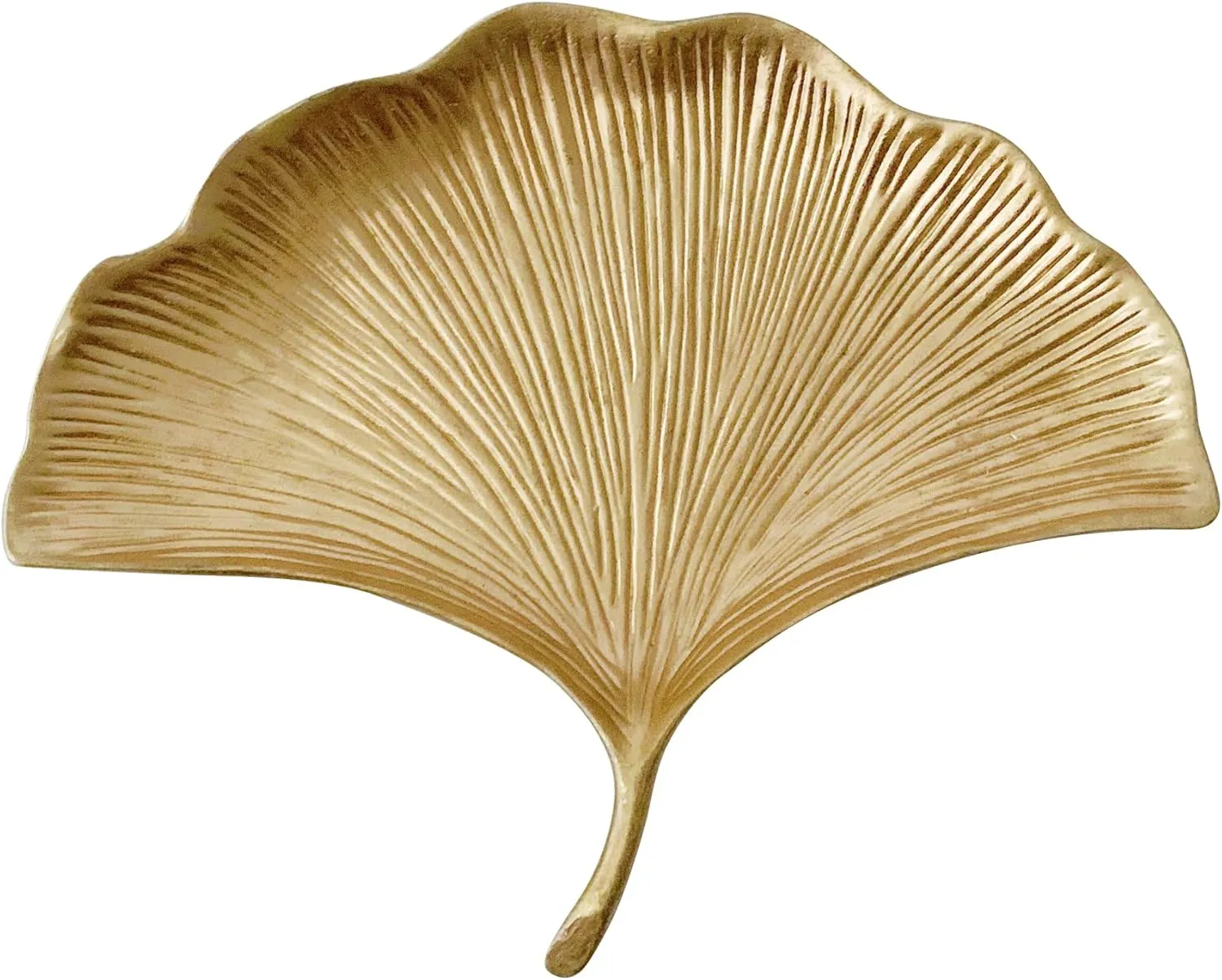 Small Leaf Shaped Trinket Dish, Decorative Gold Jewelry Dish Tray, Ring Hodler Dish Jewelry Organizer