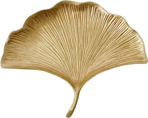 Small Leaf Shaped Trinket Dish, Decorative Gold Jewelry Dish Tray, Ring Hodler Dish Jewelry Organizer