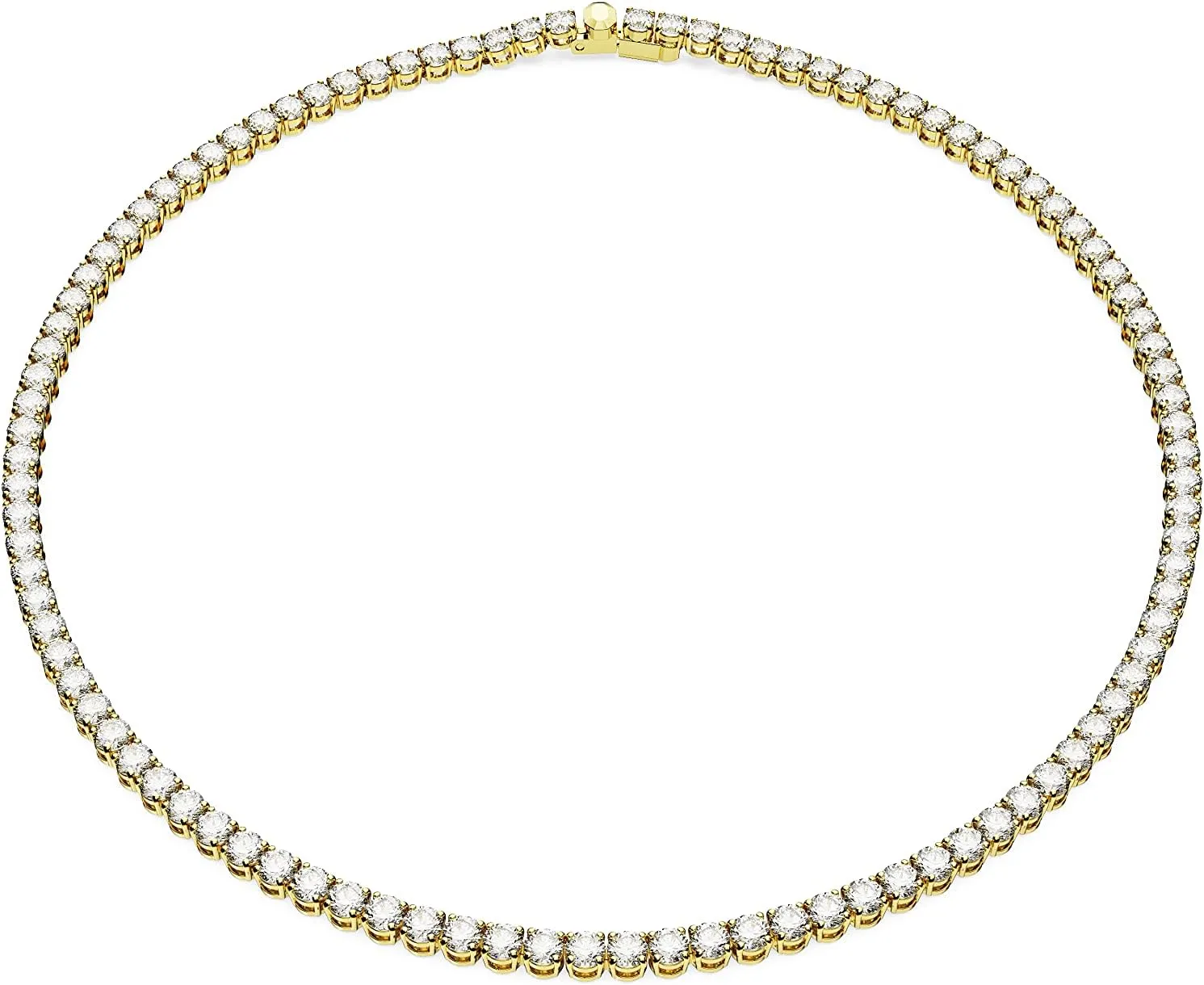 Swarovski Matrix Crystal Necklace Collection, Pink, Yellow, and Clear Crystals