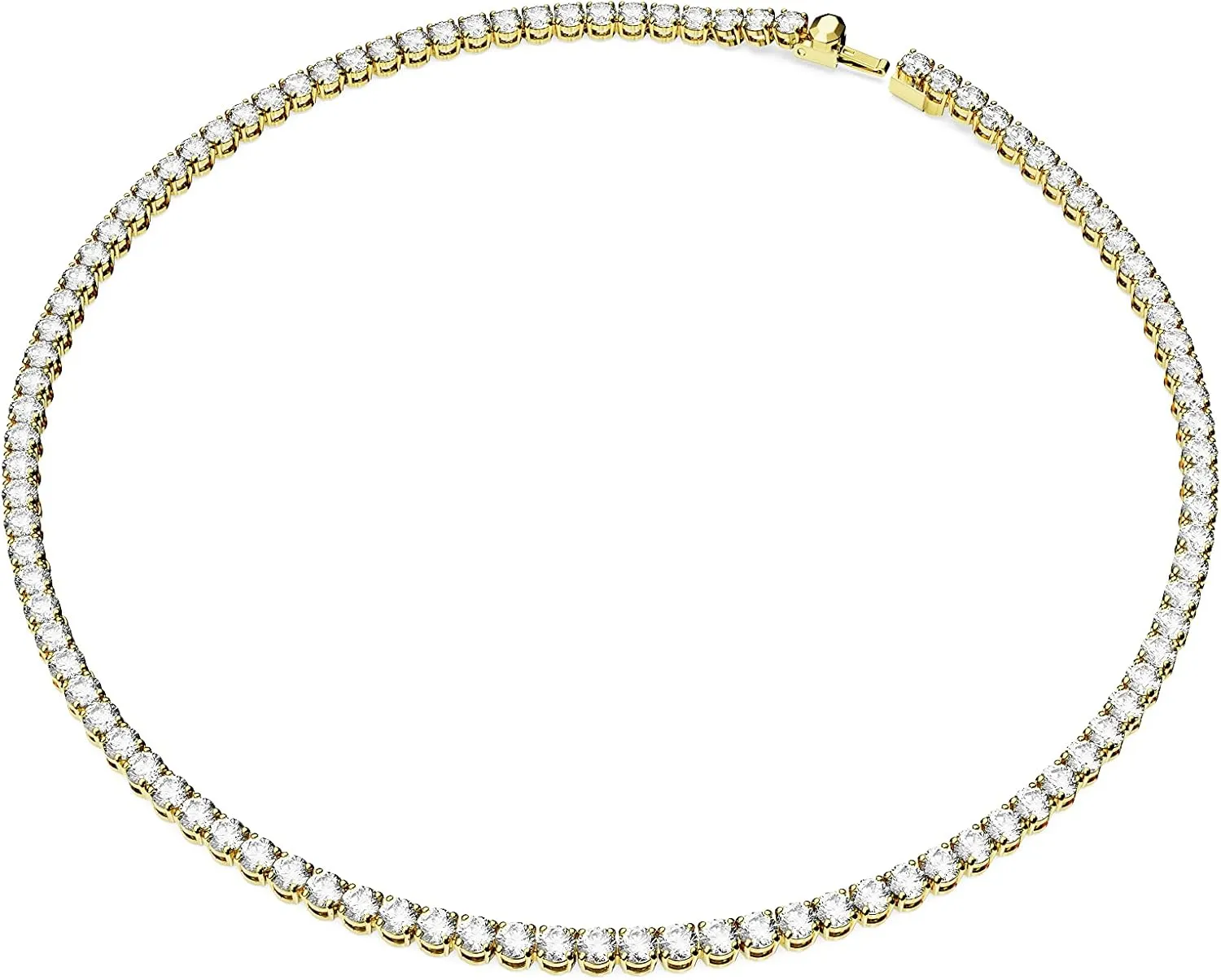 Swarovski Matrix Crystal Necklace Collection, Pink, Yellow, and Clear Crystals