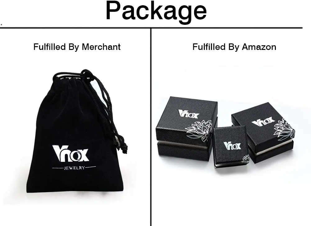 VNOX Vintage Fashion Stainless Steel Gold Plated Rectangular Black Glass Crystal Cocktail Statement Onyx Ring for Women