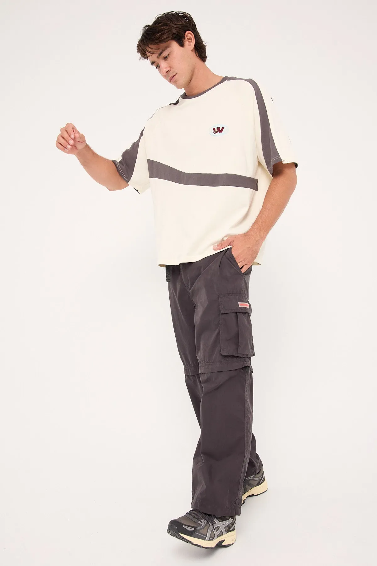 Worship Core Zip off Cargo Pant Dark Charcoal