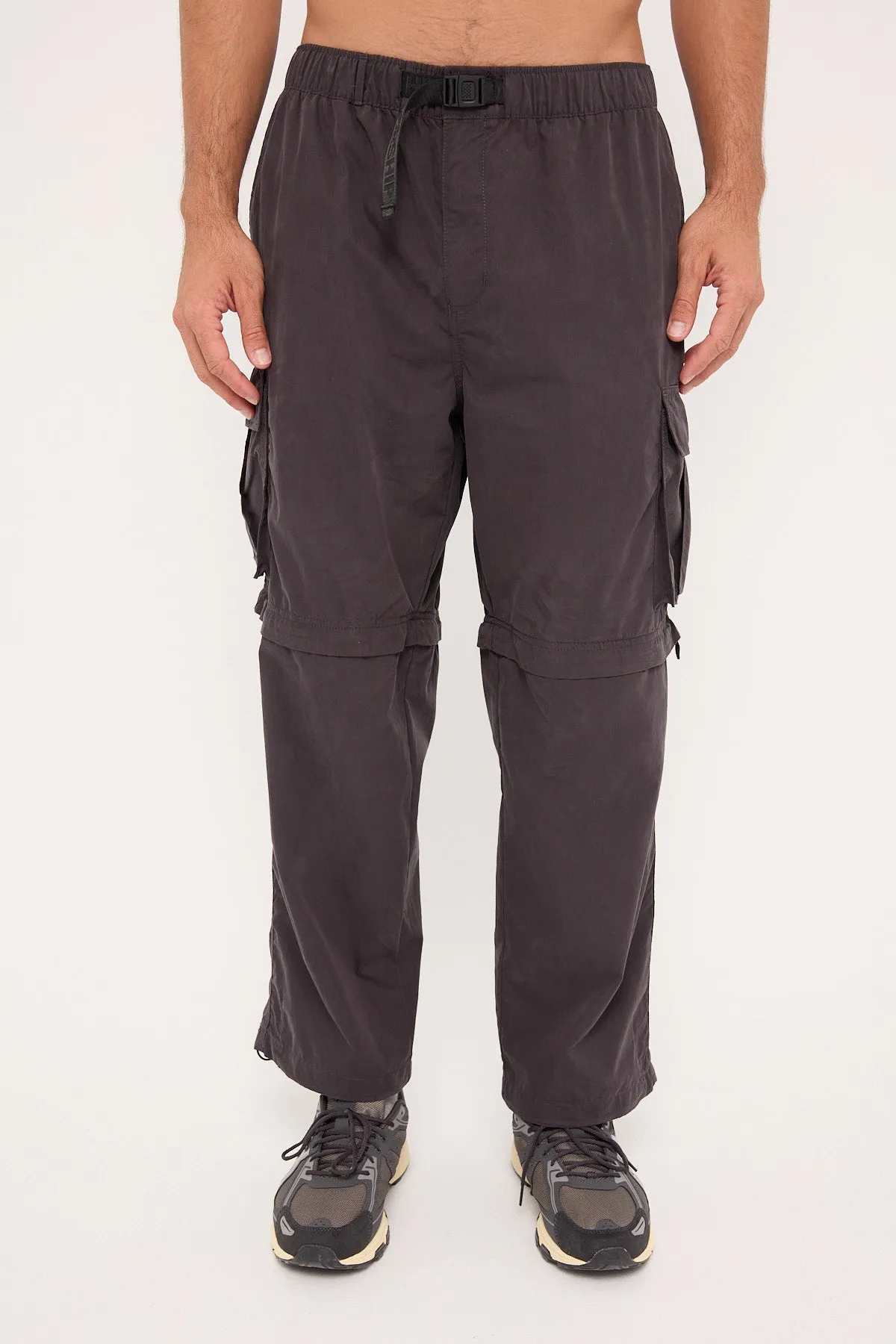 Worship Core Zip off Cargo Pant Dark Charcoal